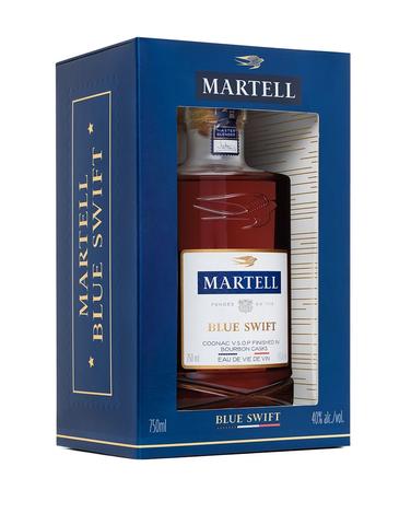 Martell Blue Swift / giftbox Canton Ginger - 75cl